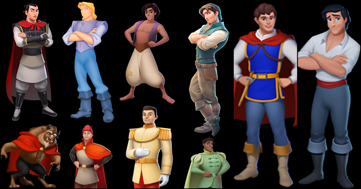 You are currently viewing All 10 Official Disney Princes Explained: Stories, Roles, and Legacy